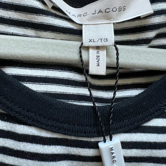 Marc Jacobs striped top with fringe size XL - Picture 10 of 12